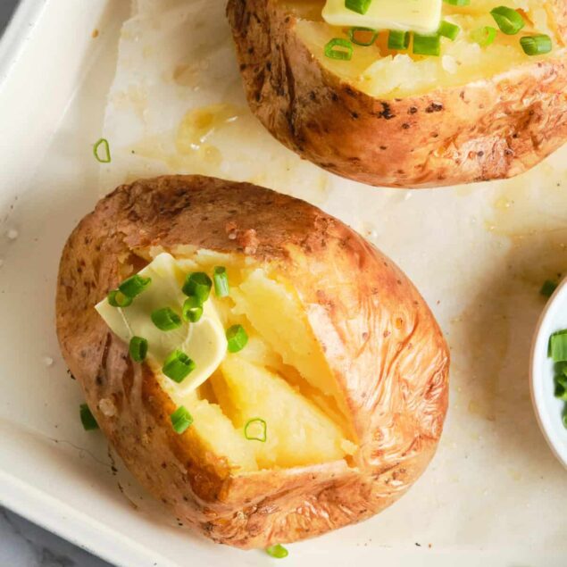 How to Bake a Potato in the Oven Food Faith Fitness