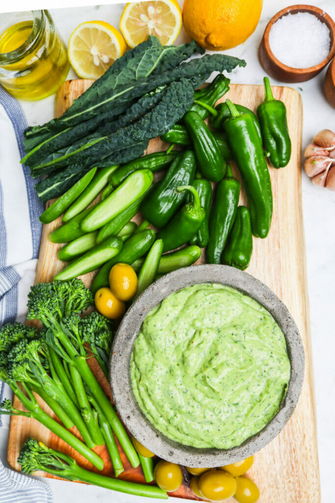 How to Make Green Goddess Dressing featured