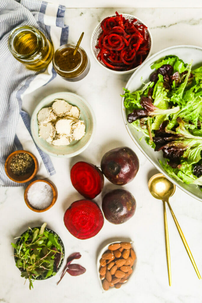 Delicious (and Healthy!) Beet Salad Recipe ingredients