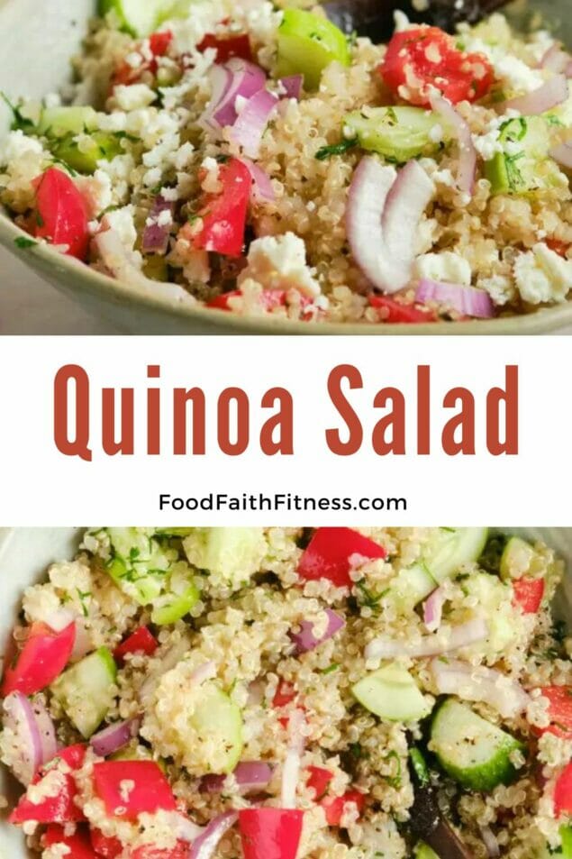 The Best Quinoa Salad You Will Ever Try - Food Faith Fitness