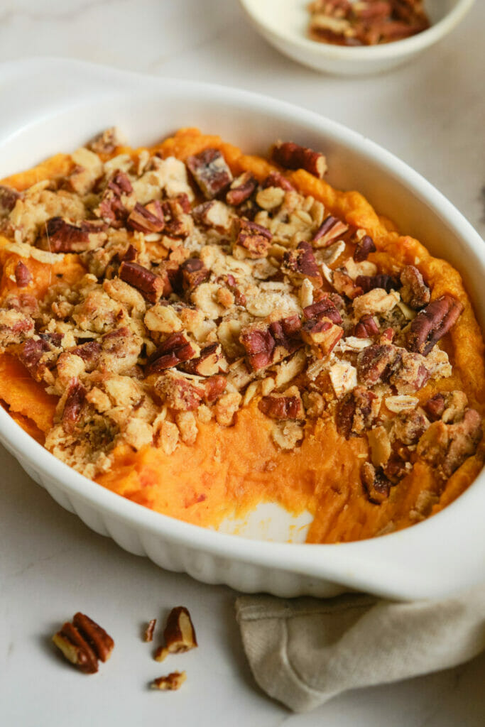 The Best Sweet Potato Casserole Recipe featured image above