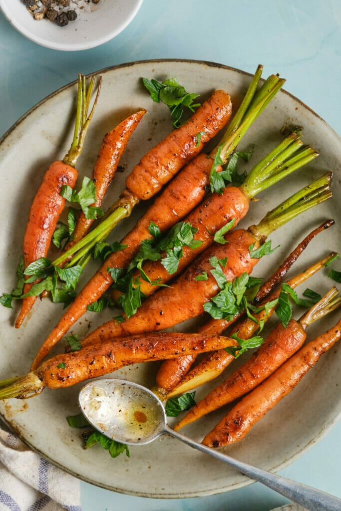 The Best Honey Glazed Carrots Recipe featured image below