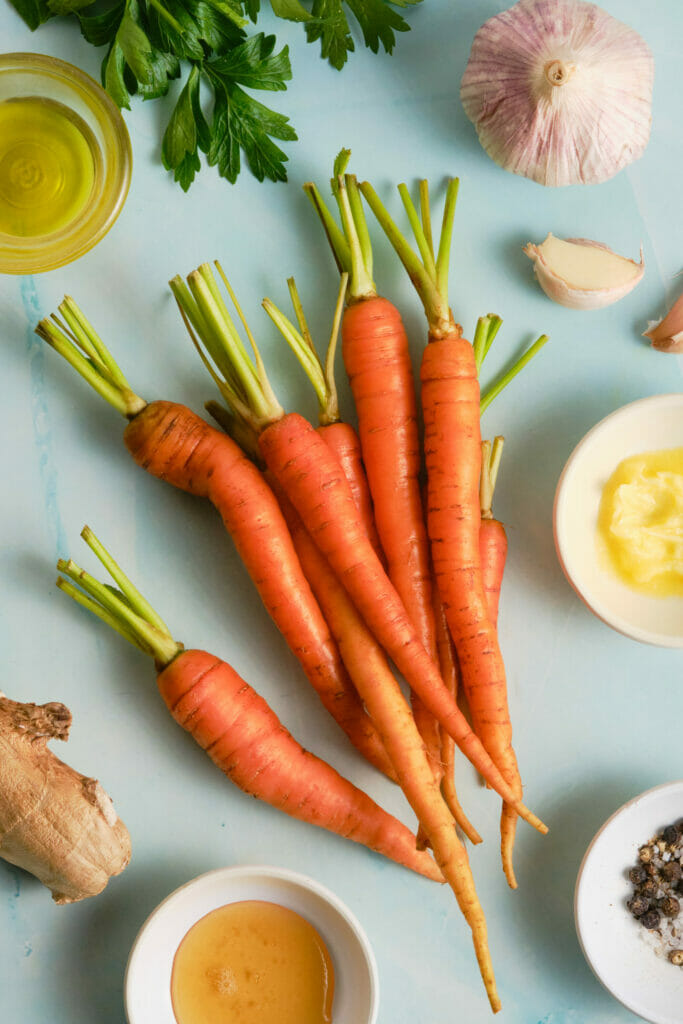 The Best Honey Glazed Carrots Recipe ingredients