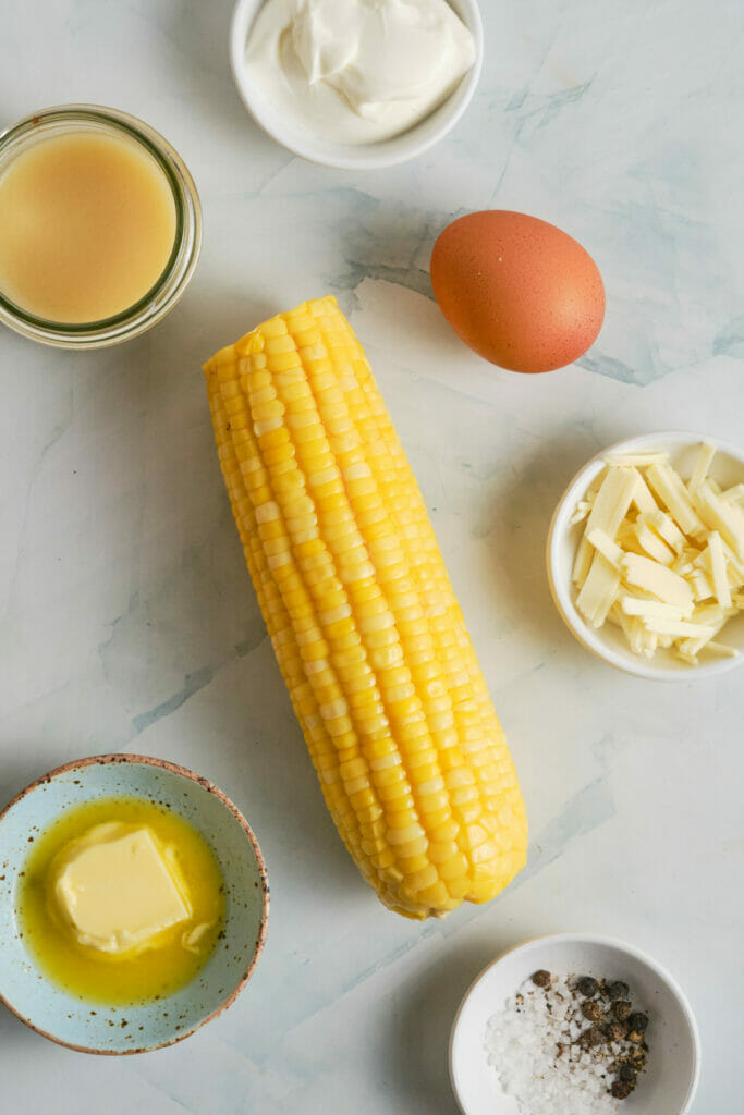 Corn Casserole ingredients