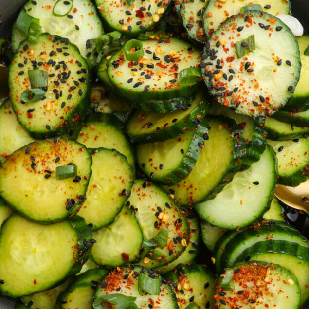 Korean cucumber salad