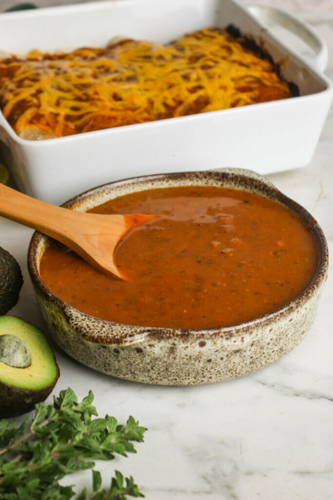 The Best Enchilada Sauce Recipe featured image above