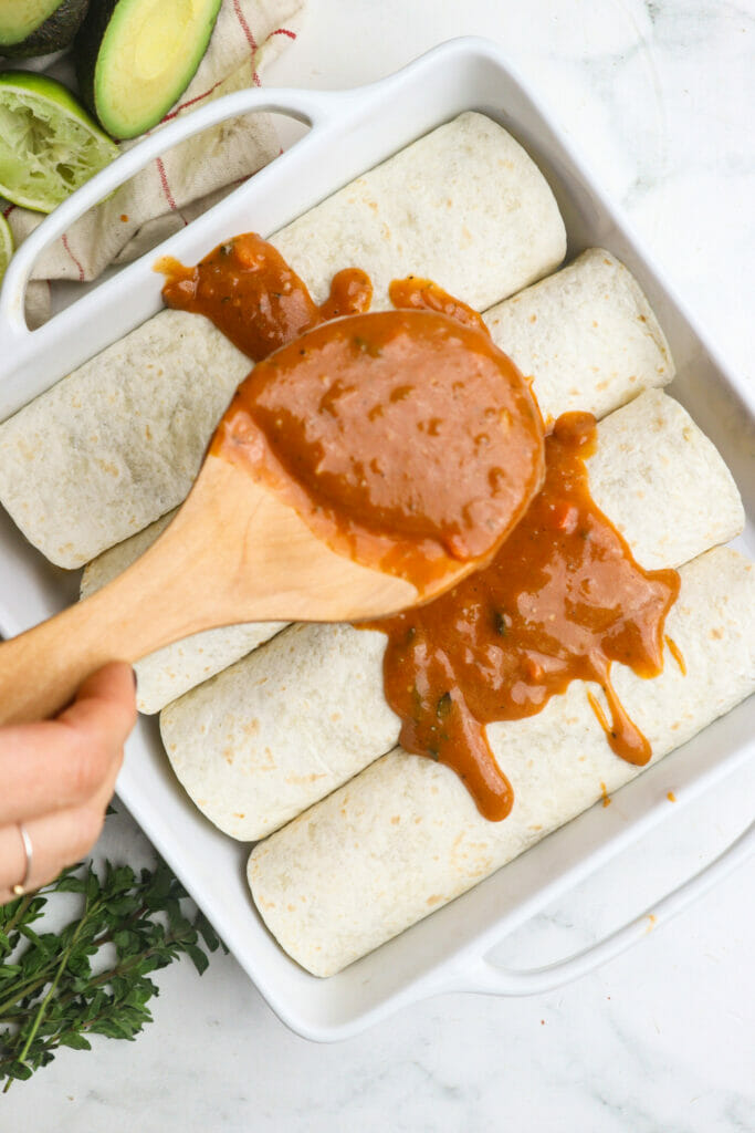 The Best Enchilada Sauce Recipe featured image below 