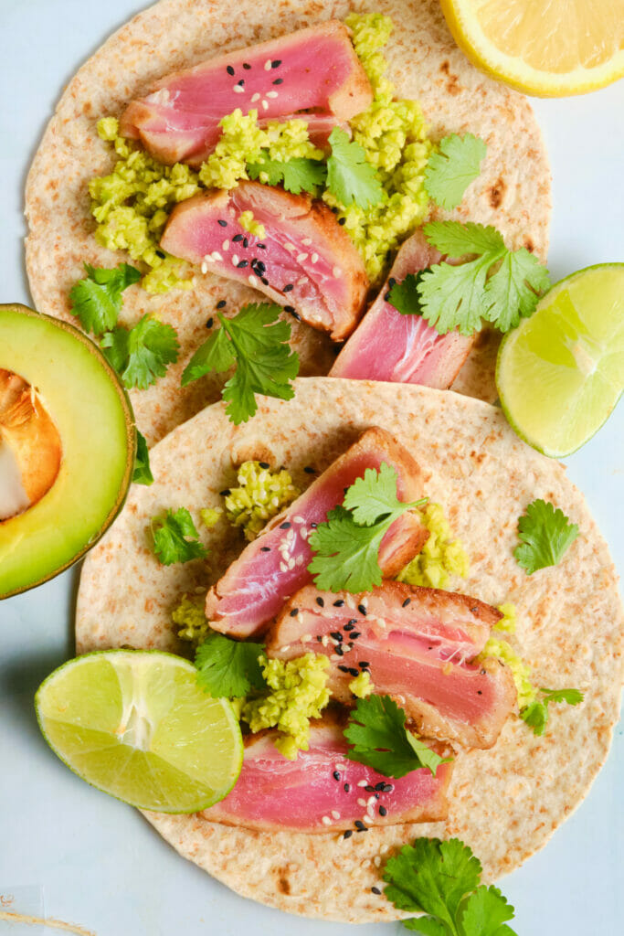 Seared Tuna Tacos (Delicious!) featured image above
