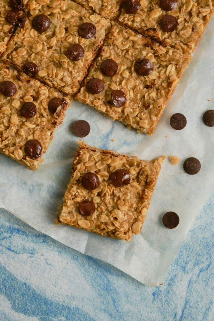 Baked Oatmeal Bars Recipe (Breakfast Bars) featured image above