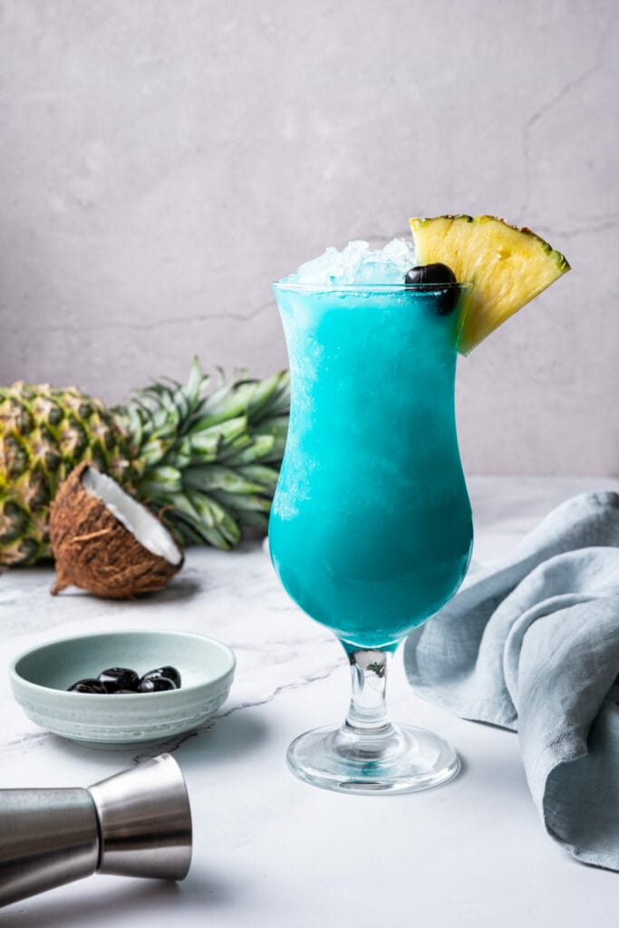 Blue Hawaiian Drink Recipe featured image above