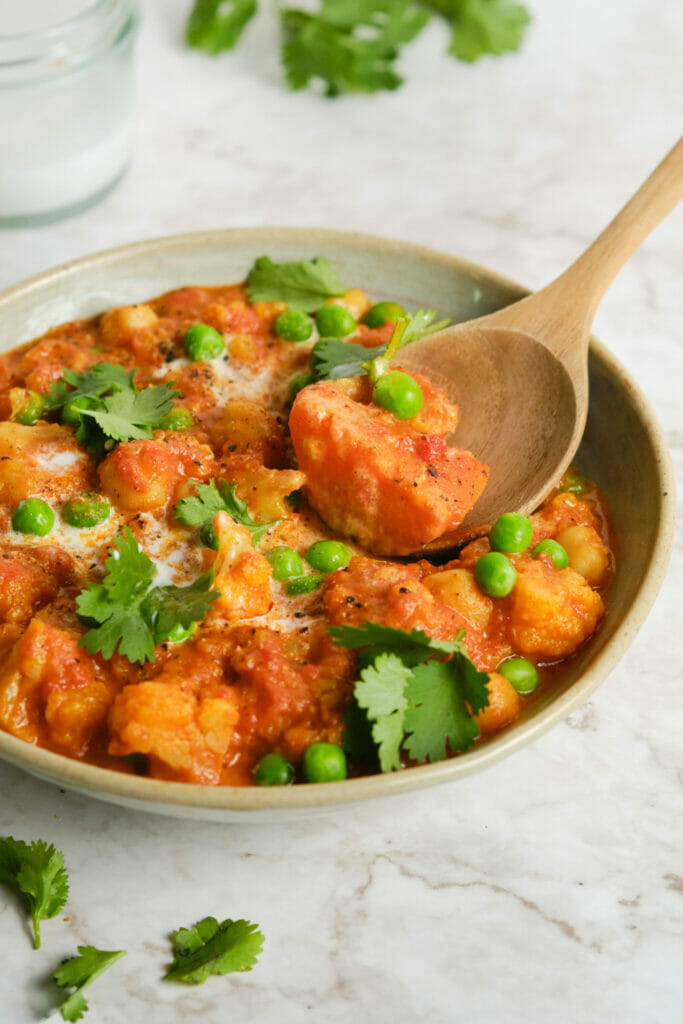 Easy Vegetable Curry featured image below