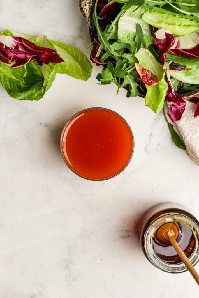 Homemade French Vinaigrette (French Dressing) featured image below