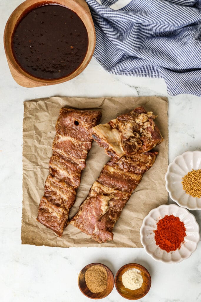 How to Cook Baby Back Ribs in the Oven ingredients