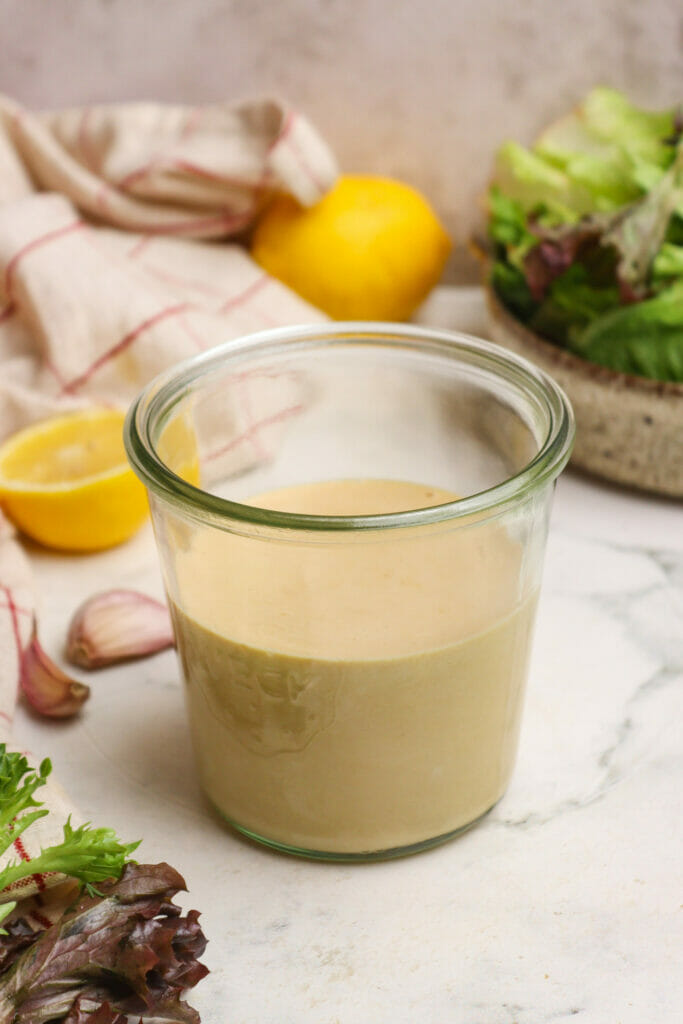 Tahini Salad Dressing Recipe (with Lemon) featured image above