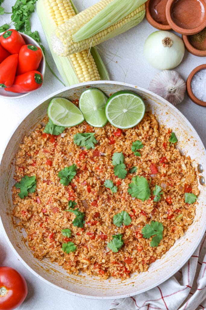 Mexican Cauliflower Rice featured image above