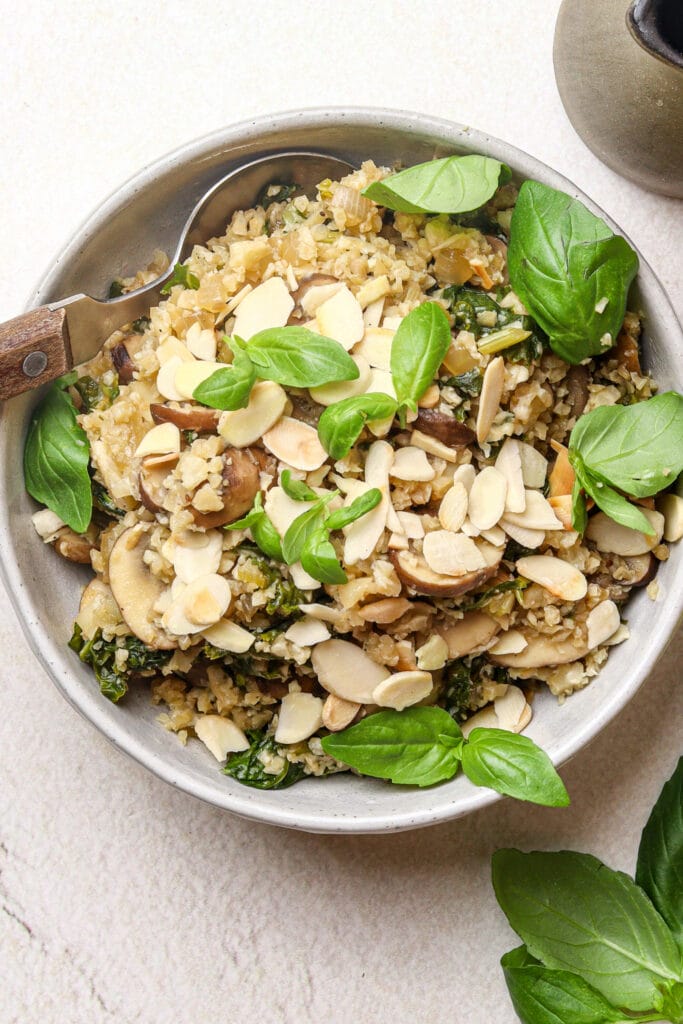 Mushroom Cauliflower Rice featured image