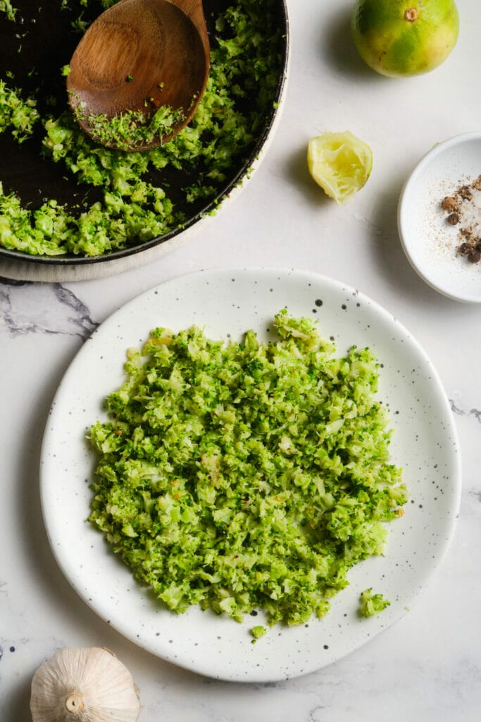 How to Make Broccoli Rice featured image below