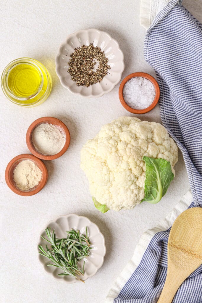 Roasted Cauliflower Rice ingredients