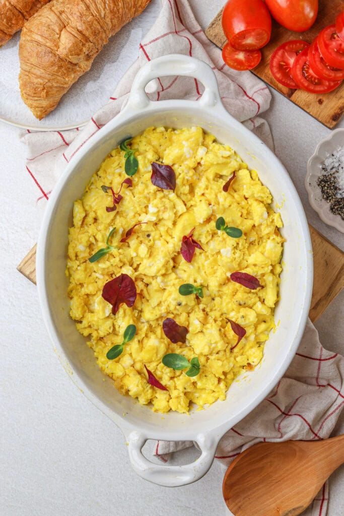 Oven-Baked Scrambled Eggs featured image below