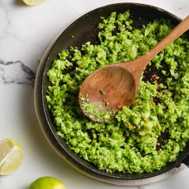 How to Make Broccoli Rice - Food Faith Fitness