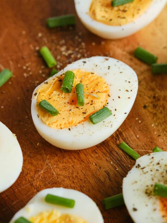 View of Best Steamed Hard-Boiled Eggs - Food Faith Fitness