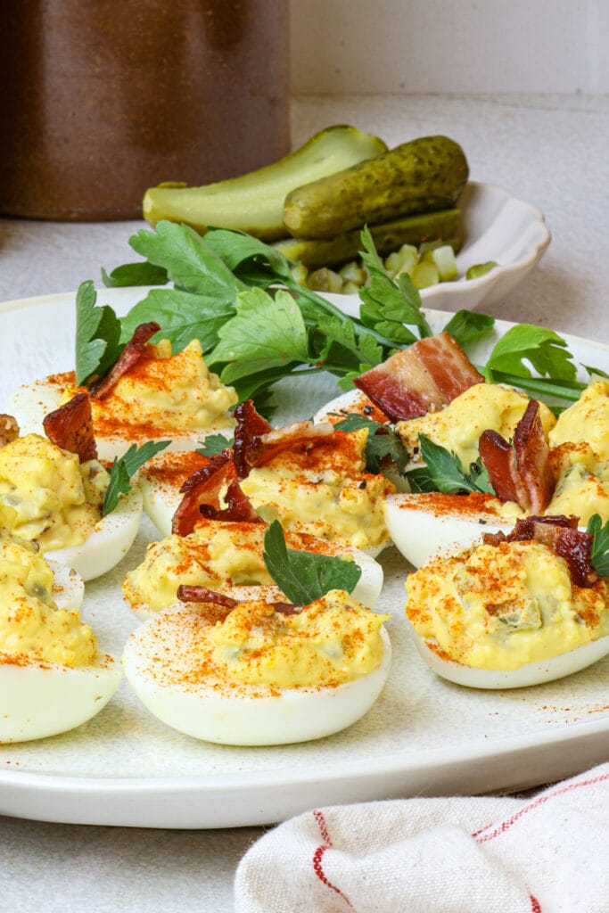 Classic Southern Deviled Eggs featured image above