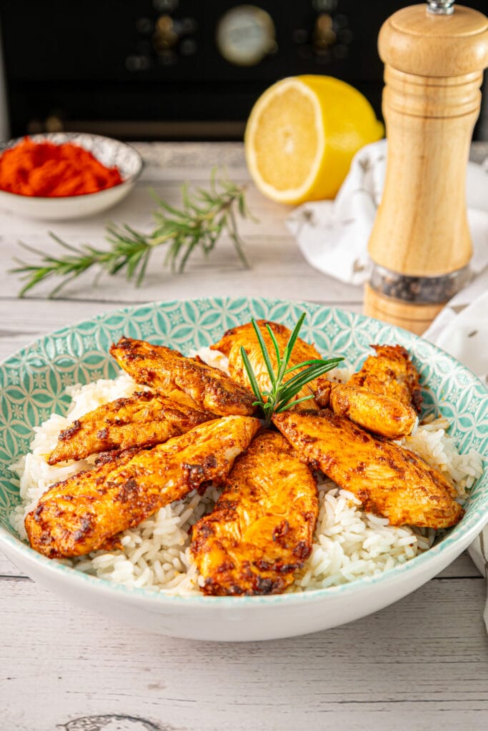 Easy Paprika Chicken featured image front shot
