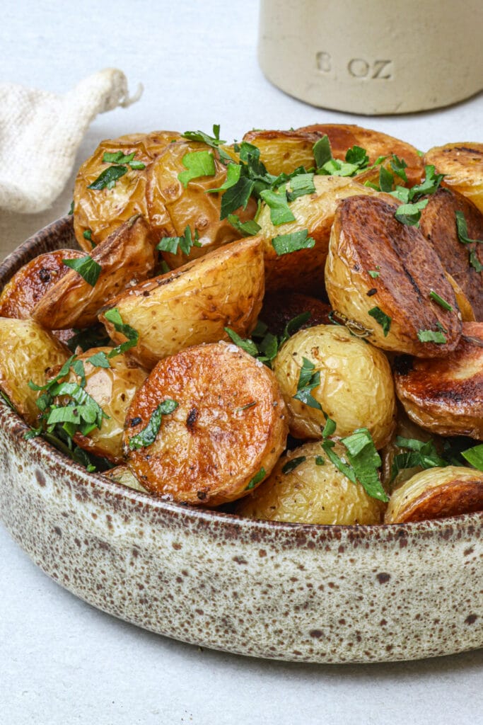 Herb Roasted Potatoes featured image side focused