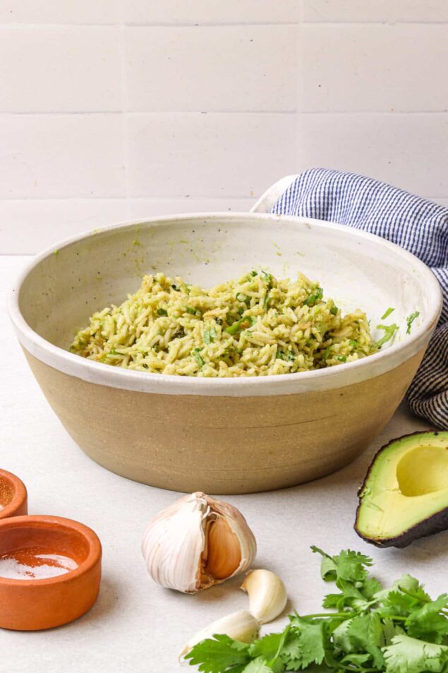 Avocado Cilantro Lime Rice - Food Faith Fitness