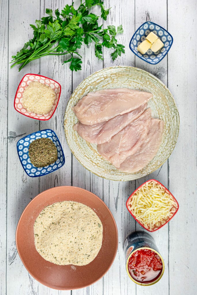 Baked Chicken Parmesan Recipe ingredients