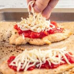 Baked Chicken Parmesan Recipe top shot
