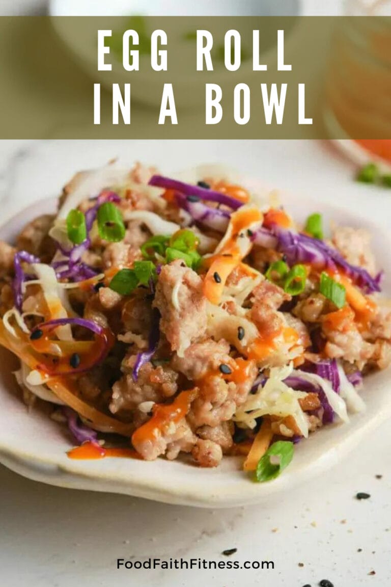 The Best Egg Roll in a Bowl Recipe (Whole30) - Food Faith Fitness