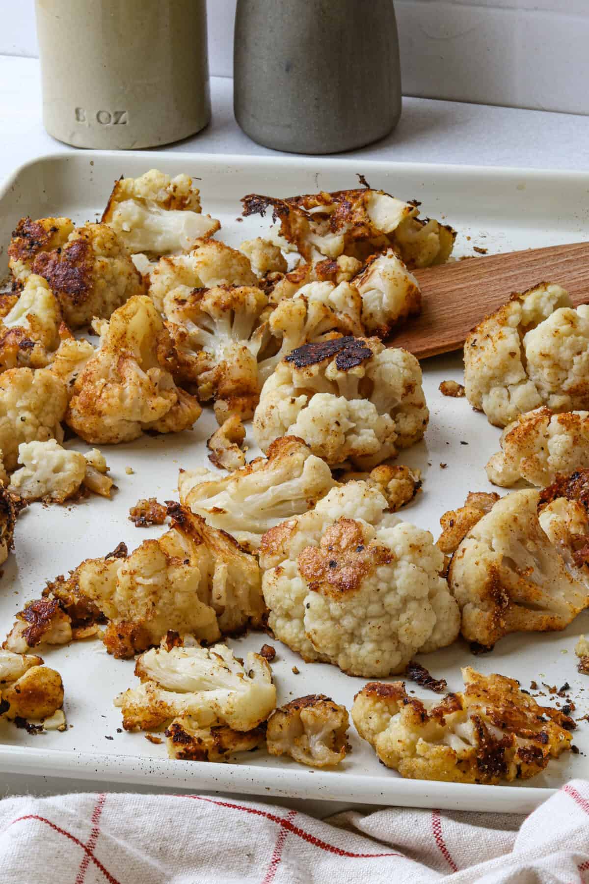 Easy Roasted Frozen Cauliflower - Food Faith Fitness