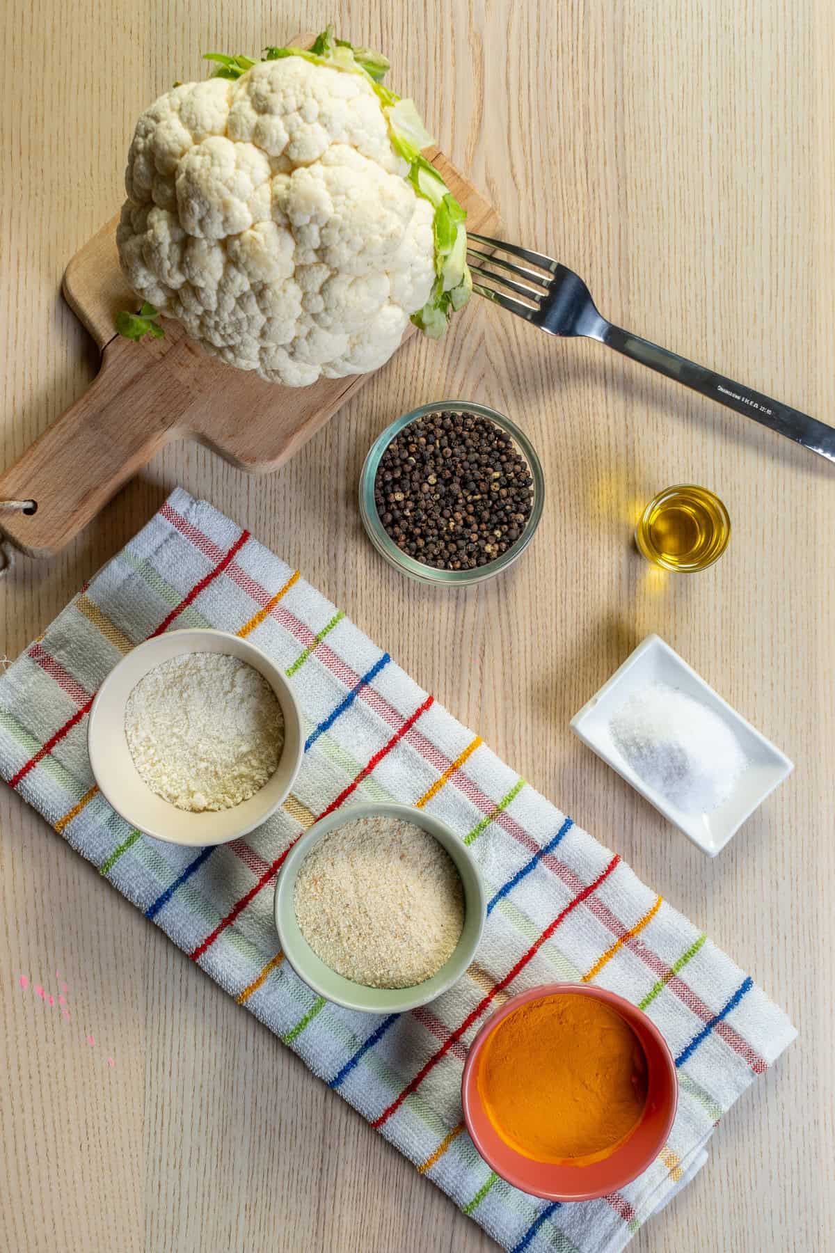 Easy Turmeric Roasted Cauliflower - Food Faith Fitness