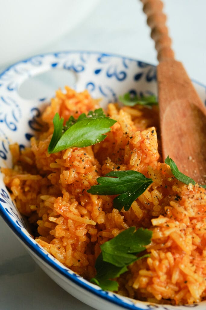 Spanish Rice Recipe featured focused image