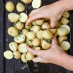 Herb Roasted Potatoes steps