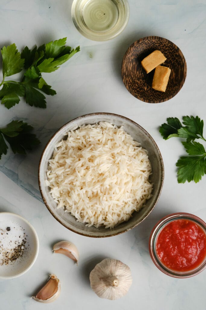 Spanish Rice Recipe ingredients