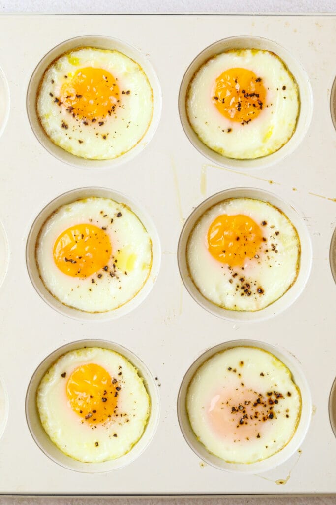 Muffin Tin Eggs (Baked in Oven) featured image below