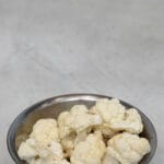Roasted Garlic Cauliflower steps shot