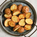 Parmesan Potatoes Recipe step 4 top view shot