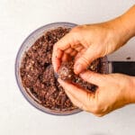 Chocolate No Bake Energy Bites steps