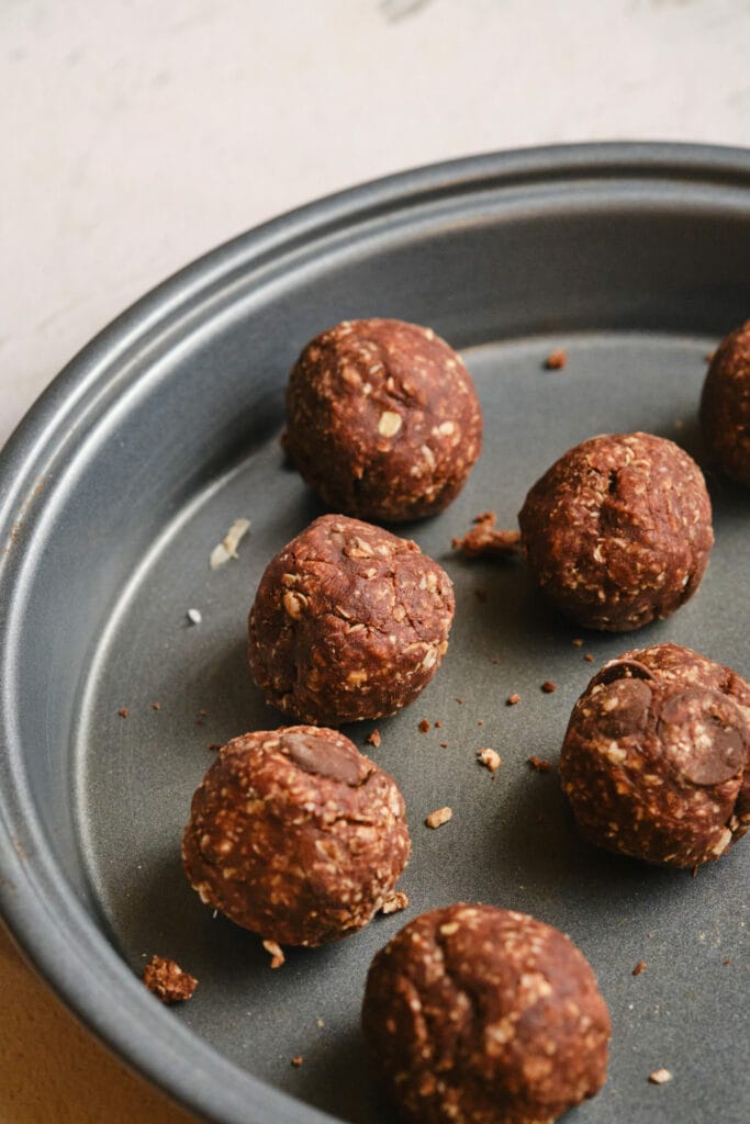 Protein Balls close up view