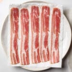 Microwave Bacon steps