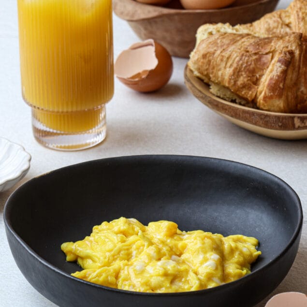 Soft Scramble Eggs Recipe