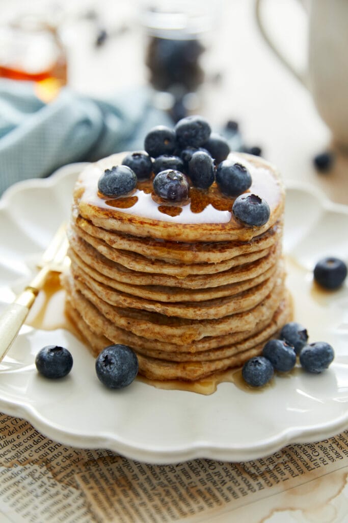 Easy 3-Ingredient Pancakes - Food Faith Fitness