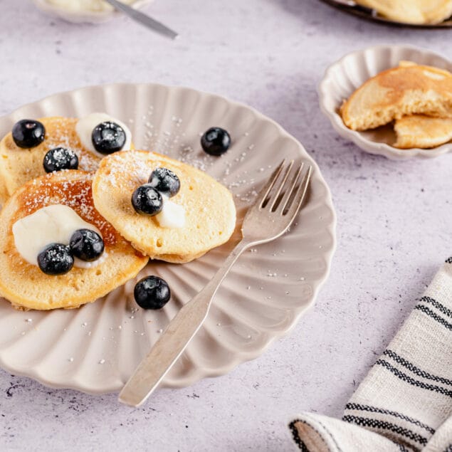 Fluffy Pancakes without Baking Powder