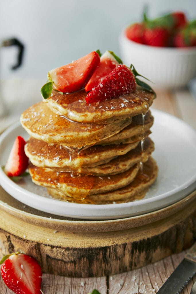 Perfect Coconut Pancakes (Dairy-free)