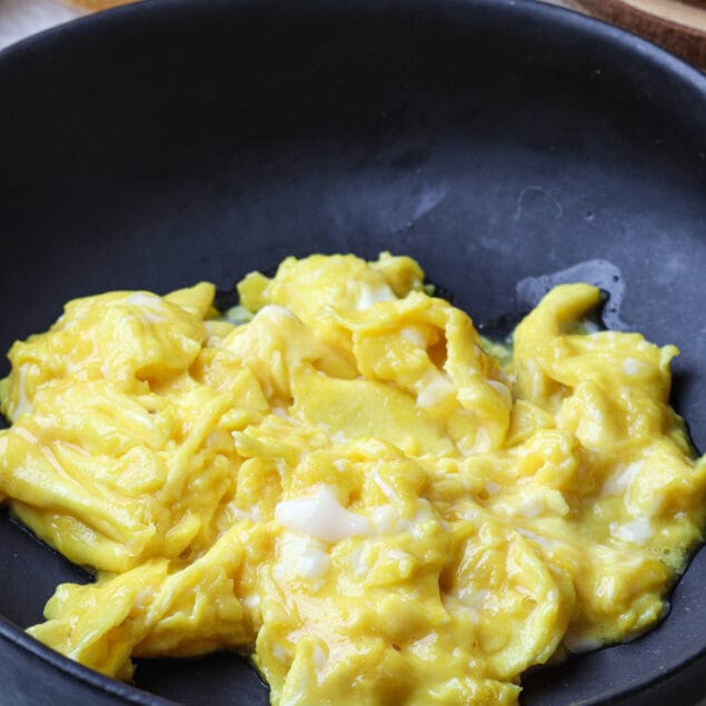 Soft Scramble Eggs Recipe
