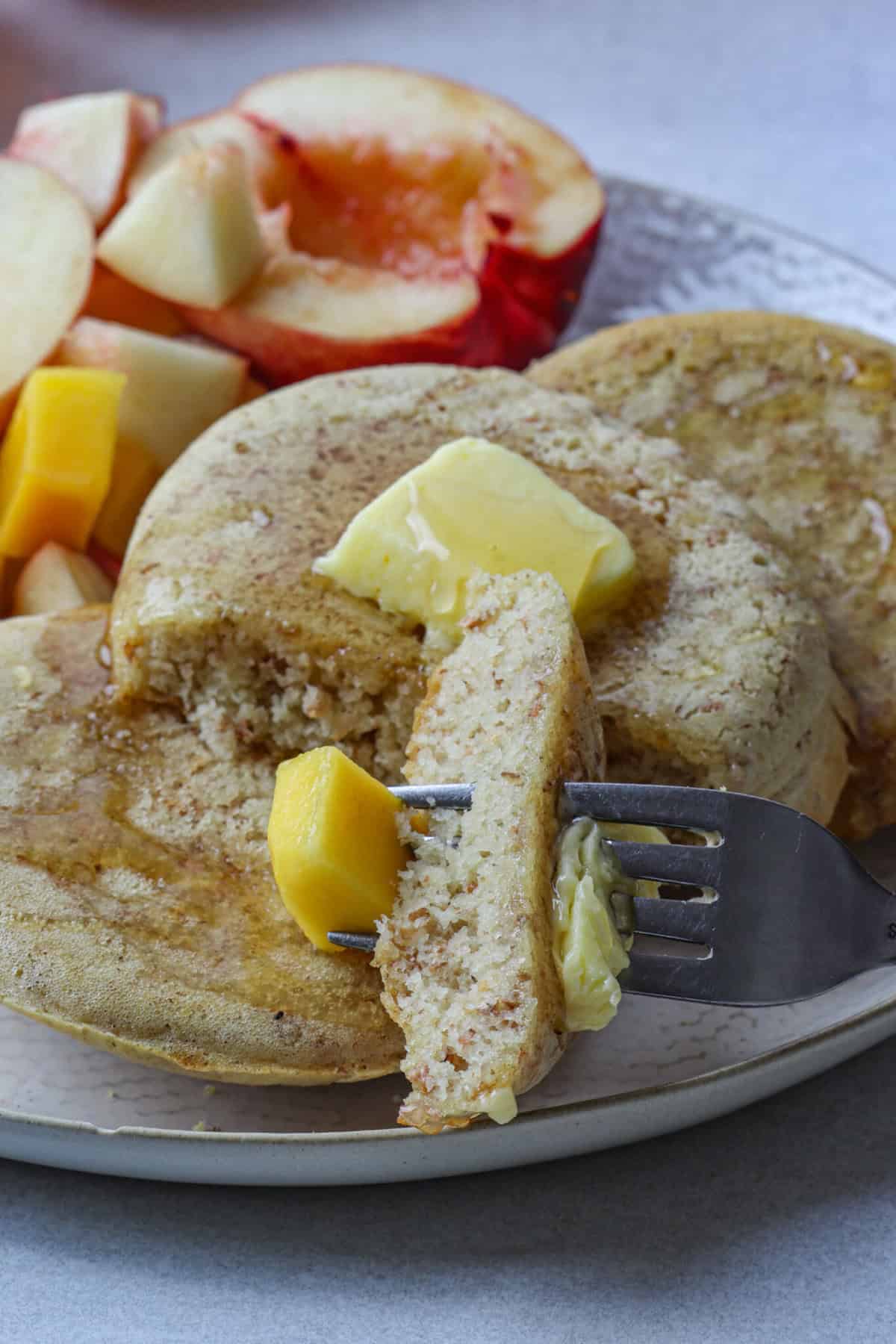 Photo inspiration: Large Portion Air Fryer Pancakes Reference: The Best Air Fryer Pancakes