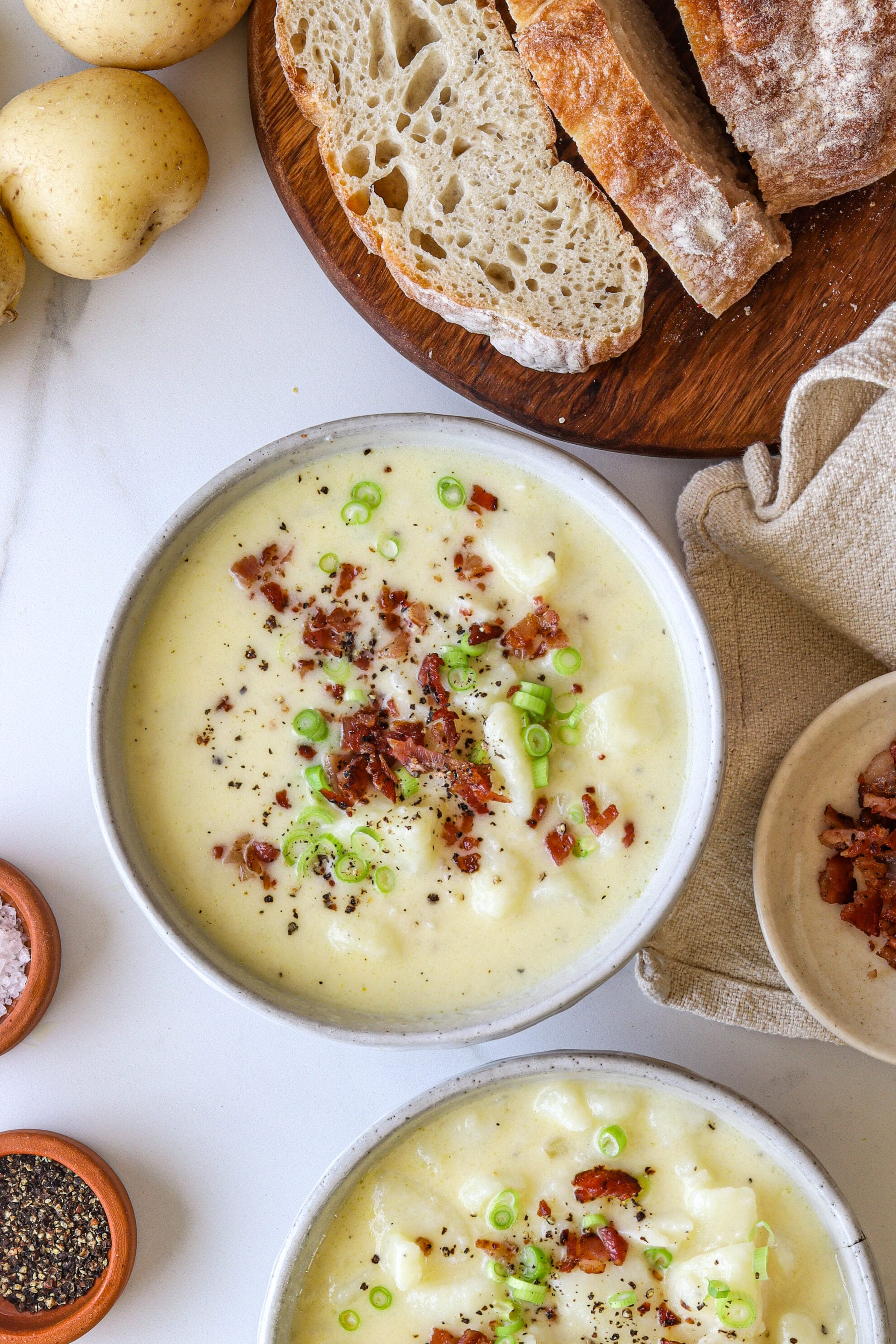 4 Ingredient Potato Soup Recipe - Food Faith Fitness